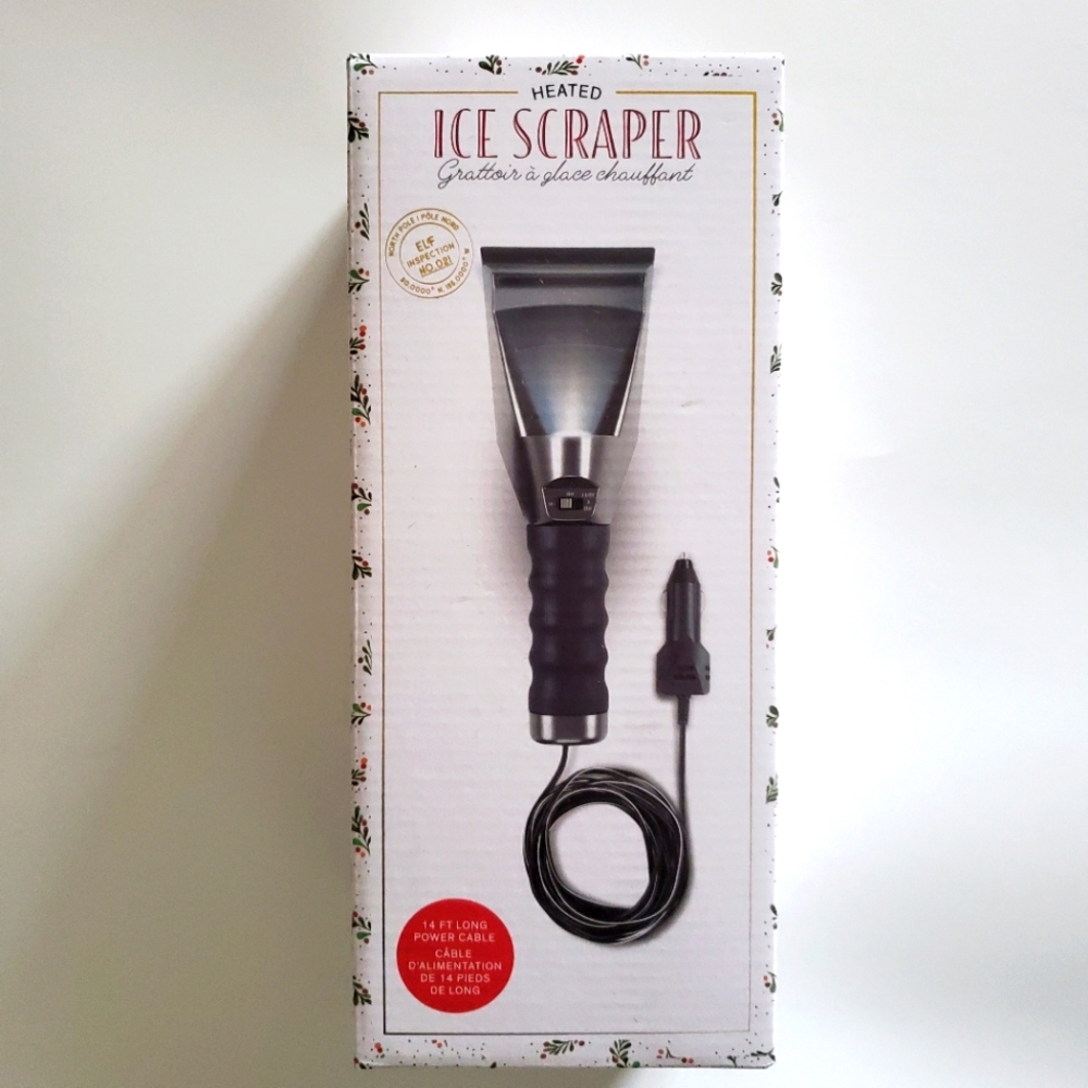 Indigo Heated Ice Scraper